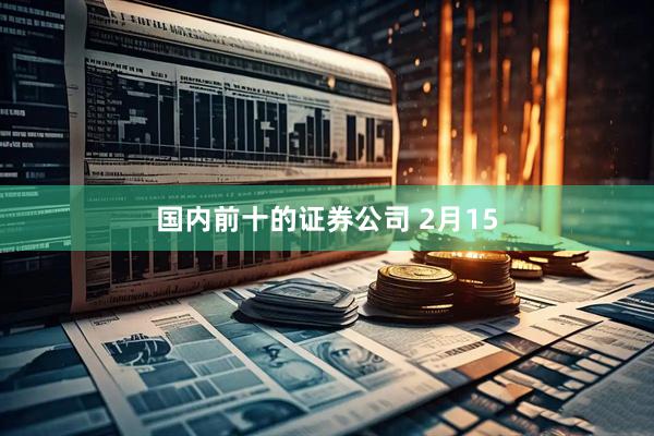 国内前十的证券公司 2月15